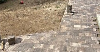 Профессиональная укладка тротуарной плитки на клей в Ярцеве в октябре
