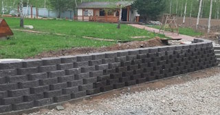 Установка подпорной стенки в Ярцеве: качество и цена от 2798 руб.